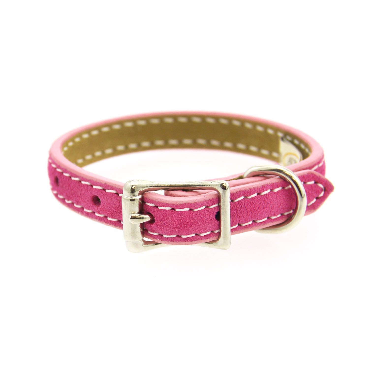 Pink auburn dog collar Clearance