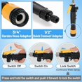 thumbnail image 6 of RV Water Heater Tank Rinser - Powerful Cleaning Hot Water Flush Wand, Travel Trailers Camper Water Tank Sediment Scale Cleaner Spray Flusher Accessory Essentials, 6 of 10