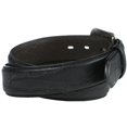 thumbnail image 2 of 3d belt western belt mens leather feathered gator print black 1680, 2 of 2