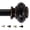 BLACK, variant on PrimeBeau Adjustable Curtain Rod 16-43 Inches, 3/4 Inch Diameter | Heavy Duty Telescoping Window Rod with Brackets and Classic Finials,Gold