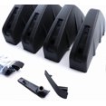 thumbnail image 5 of For Buick Encore 20132019 Rear Spoiler Bumper Diffuser Lip, 4Pcs Carbon Fiber, 5 of 5