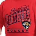 thumbnail image 5 of Men's G-III Sports by Carl Banks  Red Florida Panthers Adaptive Headliner Fleece Sweatshirt, 5 of 6