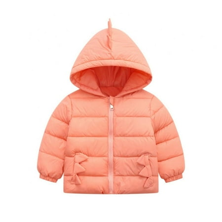 

Toddler Children Kids Sweatshirt/Children Baby Girl Tops Clothes/Girl Long Sleeve Outerwear/baby Girl Outerwear Winter Baby Boy Girl Hoods Light Puffer Down Outerwear Coat Clothes 1-7T