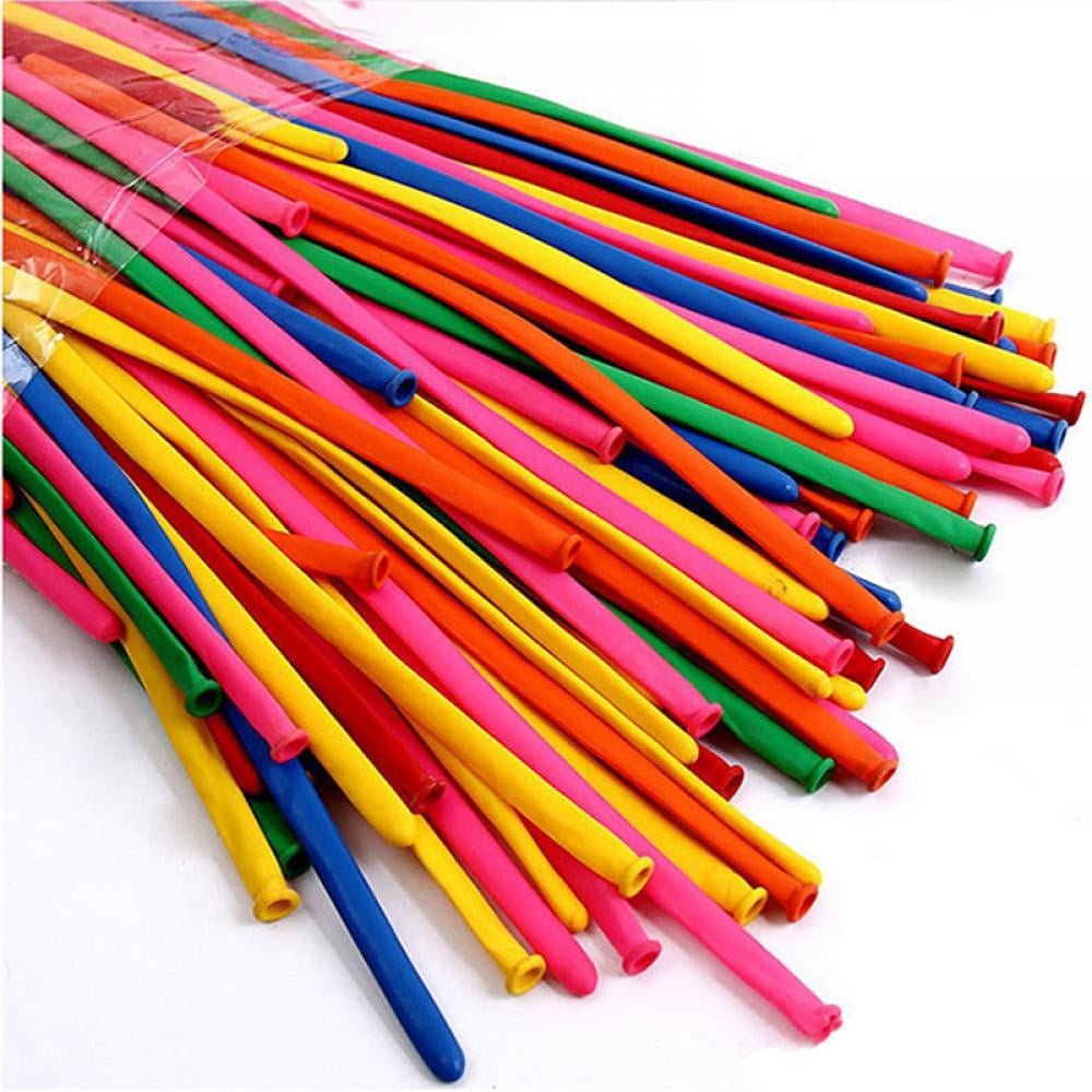 200 PCS Latex Twisting Balloons Magic Balloons Assorted Color Long Balloons  for Animal Shape Party Decorations 