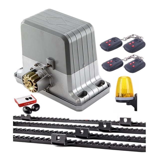 DHL Free Waterproof Sliding Automatic Gate Opener 1800kg Motor Engine With 6m 7m 8m 9m Racks Optional ,Easy to Install