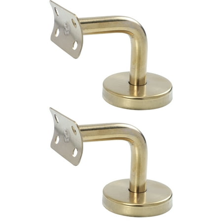 

Staircase Handrail Bracket 2 Pcs Banister Support Heavy Duty Shelving Shelf Brackets Stainless Steel Armrest