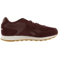 thumbnail image 2 of Reebok Women's Classic Harman Run Maroon / White Gum Ankle-High Suede Sneaker - 8.5M, 2 of 5
