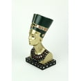 thumbnail image 2 of Golden Finished Ancient Egyptian Queen Nefertiti Bust Statue, 2 of 3