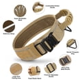 thumbnail image 4 of Pet Artist 2.6 Inch Wide Tactical Dog Collar with Handle Military Breathable Mesh Padded Adjustable Heavy Duty Metal Buckle, 4 of 8