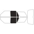 thumbnail image 2 of Rvinyl Window Tint Kit Compatible with GMC Envoy 1998-2001 - Back Precut Kit - 20%, 2 of 8