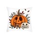 thumbnail image 2 of Set de almohadas calabaza de Halloween - Cojines decorativos de lino negro para sofá y cama (45x45 cm), 2 of 6