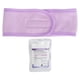 thumbnail image 2 of Diadema Facial De Spa, Máscara Facial De Lavanda En Polvo, Ajuste De Tensión, Sujetadores Elásticos De Gancho, Brillo De La Piel Para Uso Doméstico, 2 of 7