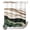 Multicolor, variant on No Hook Shower Curtain with Built-In Rings, Washable Waterproof Fabric Curtain with Mesh Top Window for Bathtub and Bathroom,36"x72"