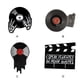 thumbnail image 5 of Guardurnaity Exquisitos y bonitos broches de esmalte para amantes de la música. Broches de cinta musical. Insignia de broche de esmalte para Accesorios de disfraces No.08, 5 of 6
