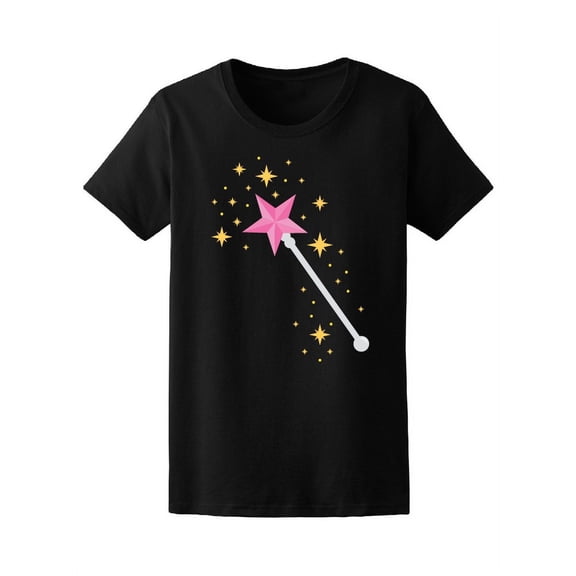Pink Magical Fairy Wand Tee Women's -Image by Shutterstock