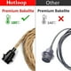 thumbnail image 5 of Pares de cable de lámpara de cuerda de cáñamo de 4,5 m, interruptor de enchufe E27 con cable de cable de bombilla, para lámpara de bricolaje, lámpara colgante, lámpara colgante industrial, lámpara vin Feliz Sencillez, 5 of 5