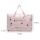 thumbnail image 3 of Fiudx Bolsa de Viaje Plegable, Ligera y Portátil, de Nailon Resistente Al Desgarro, Impermeable, Fácil de Guardar, Ideal para Deportes, Gimnasio, Escapadas de Fin de Semana, para Mujer, 52 X 32 X 17, 3 of 6