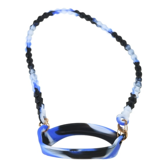 UNTERING Water Bottle Handle Strap, Silicone Water Bottle Sling Lanyard Attachment Bright Colorful Soft Bottle Handle Grip Holder