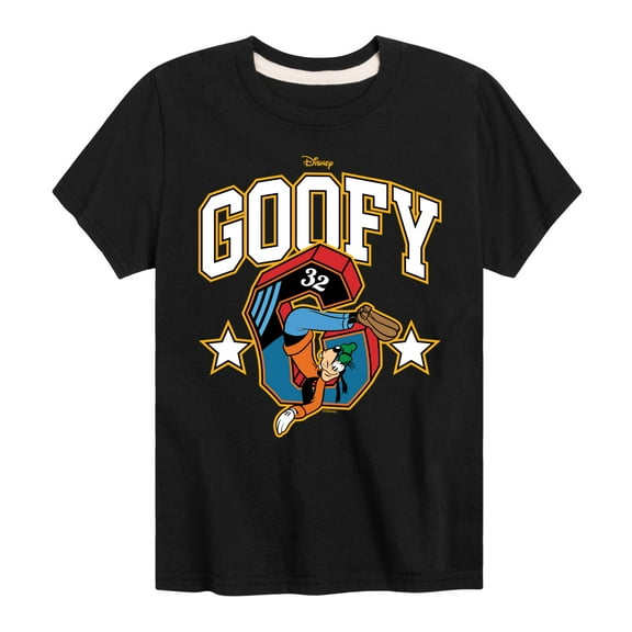 Disney - Goofy Collegiate - Toddler & Youth Short Sleeve Graphic T-Shirt