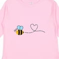 thumbnail image 4 of Inktastic Cute Flying Bumble Bee Boys or Girls Long Sleeve Toddler T-Shirt, 4 of 5