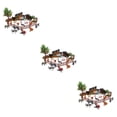 thumbnail image 2 of Vogacara Juego de 21 piezas de animales de granja, figuras de animales de granja diminutas realistas, juguete para niños de fiesta Type1 NO1, 2 of 6