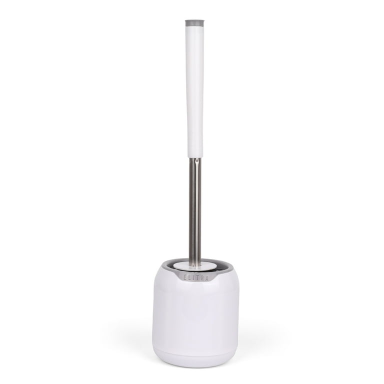 White toilet 2024 brush set