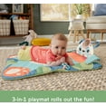thumbnail image 4 of Fisher-Price Planet Friends Roly-Poly Panda Baby Activity Play Mat with 2 Toys, 4 of 7