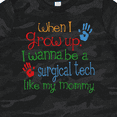 thumbnail image 4 of Inktastic Surgical Tech Like Mommy Boys or Girls Toddler T-Shirt, 4 of 5