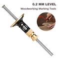 thumbnail image 4 of Yeacher European Scriber Woodworking Marking Tools 0.2 mm Level Fine-Tunin Simple Plate Scriber Line Carbide Blade Parallel Line Scriber Woodworking Tools, 4 of 7