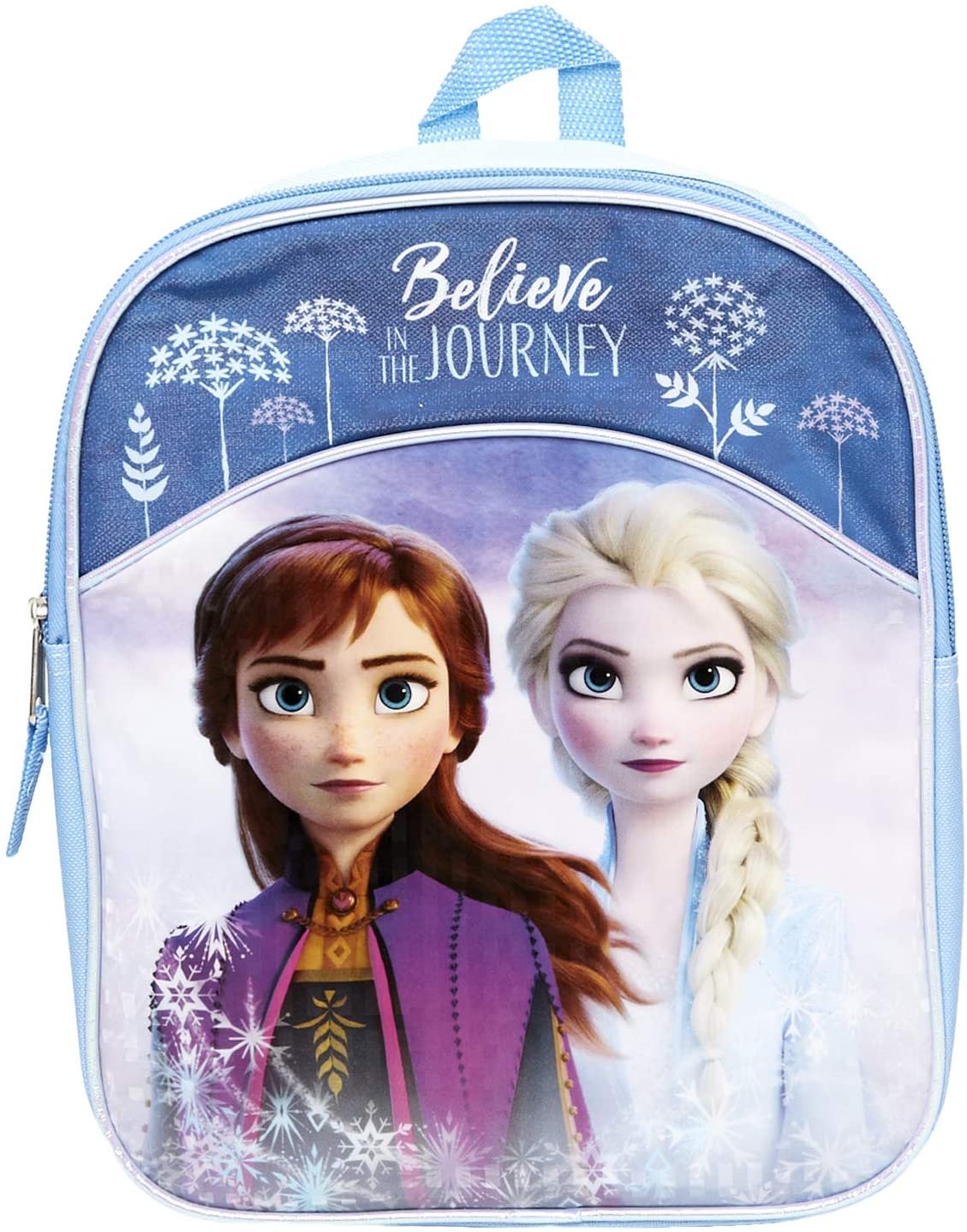 Disney Frozen Backpack Combo Set - Frozen 2 Anna & Elsa 3 Piece Mini Backpack Set - Backpack, Water Bottle And Carabina Anna And Elsa Mini - image 2 of 4