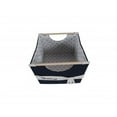 thumbnail image 4 of 12" x 12.5" x 9.5" White Blue Foldable Fabric  Basket Set of 3, 4 of 5