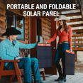 thumbnail image 3 of Jackery Solar Panel 100W Portable Solar Panel for Explorer 240/300/500/1000/1500 Power Station, (Solar Panel Only), 3 of 7