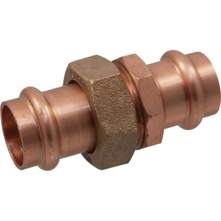Nibco 9256400PCU Copper Pipe Union 1/2 In. Press by Press - Quantity 1