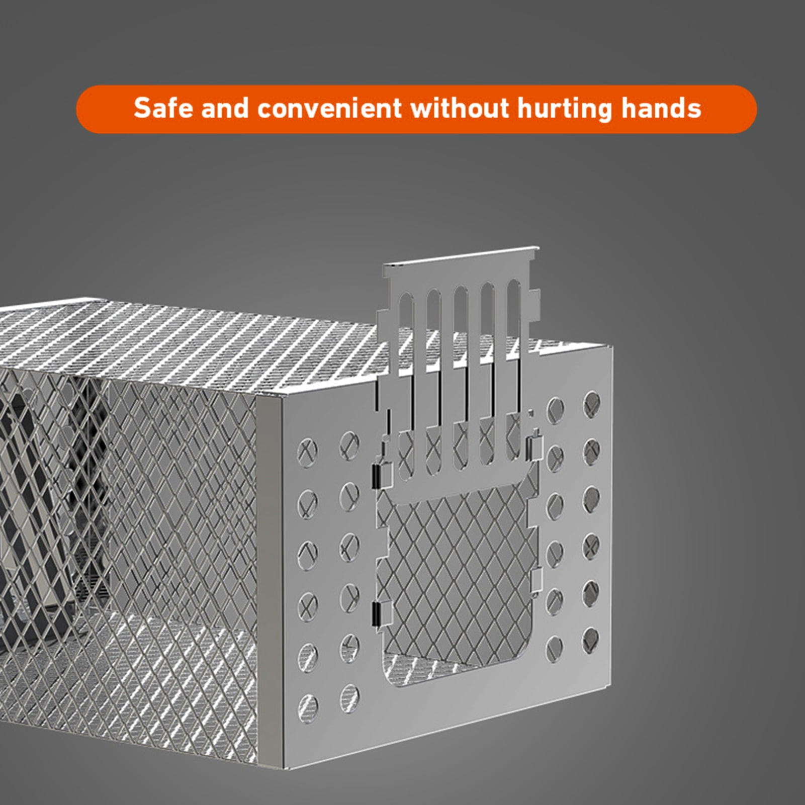 EXLEAF 2026 New Ultra-Thin Mouse Trap Automatic Mouse Trap Reusable Rat Trap for Indoor Control Ultra-Thin Lightweight High Sensitivity Safe Sliding Door Easy to Use