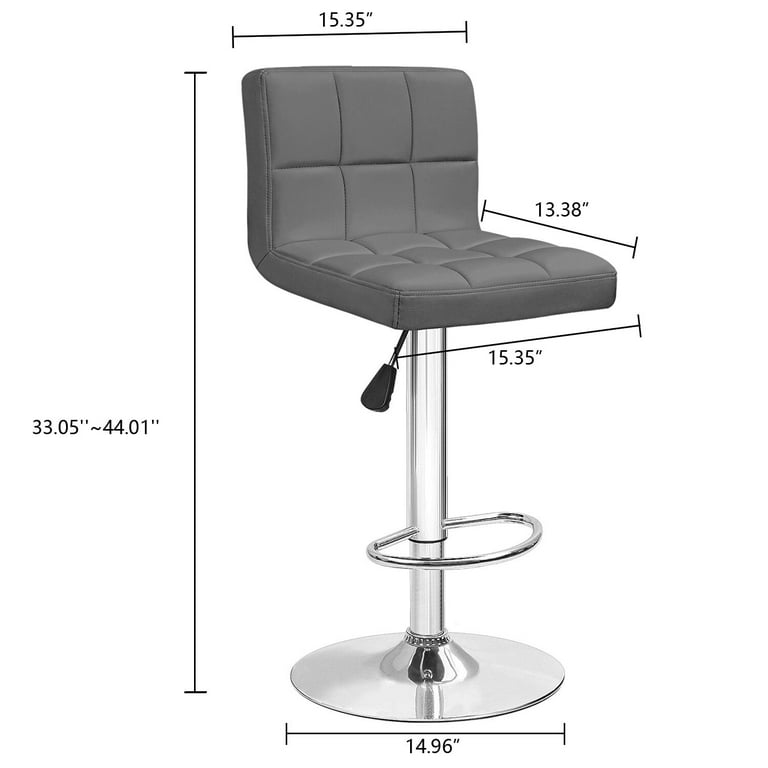 Stallcup swivel adjustable height bar stool deals