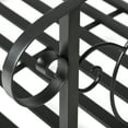 thumbnail image 6 of Outsunny 6' Metal Arch Backyard Garden Bridge, Safety Siderails, Arc Footbridge for Backyard Creek, Stream, Pond, Black, 6 of 9