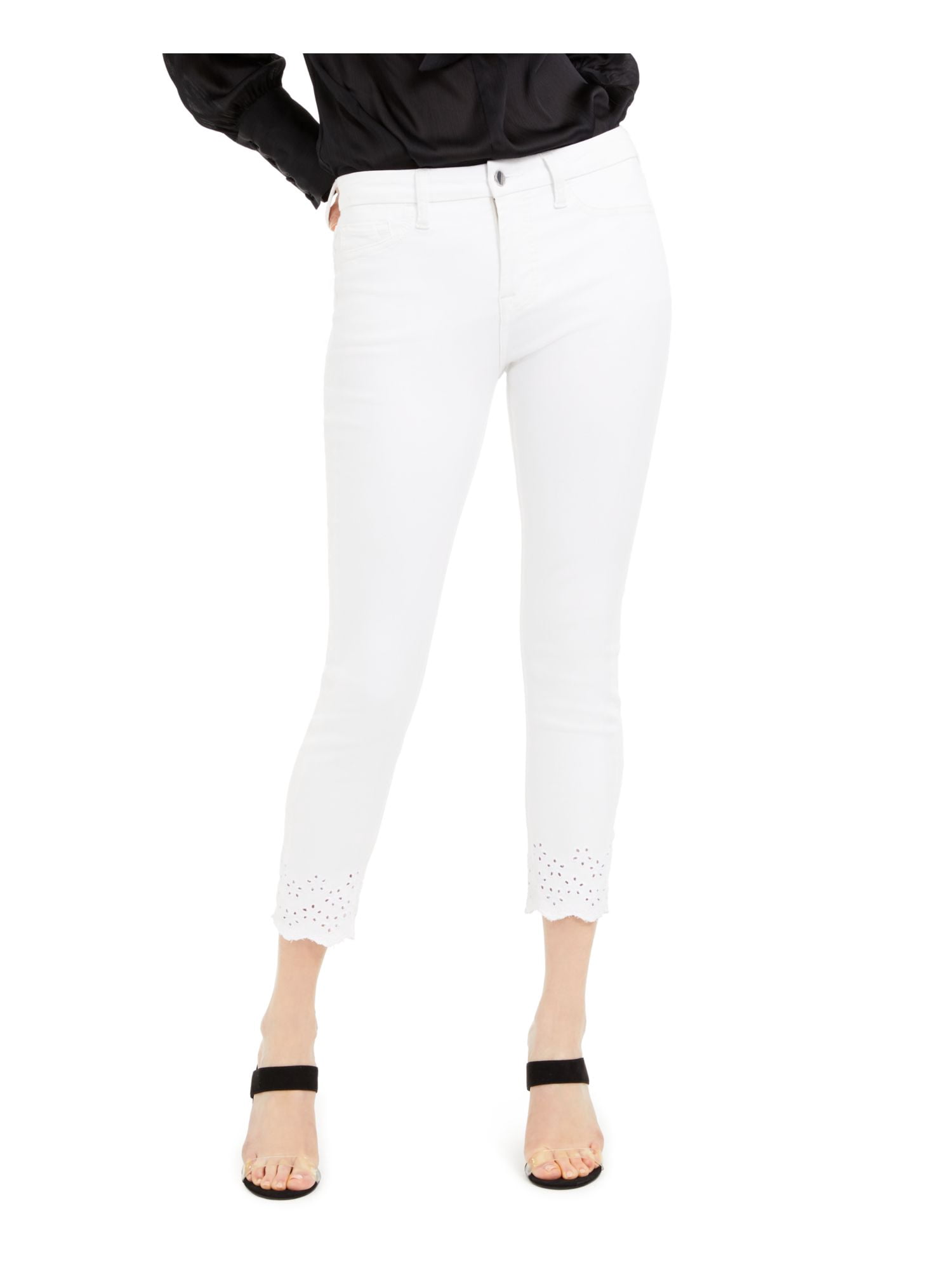 Jen 7 By 7 For All Mankind Womens White 