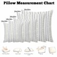 thumbnail image 5 of Throw Pillow Covers, Sage Green Stripes Decorative Throw Pillow Covers 18x18 Inch, Modern Simple Floral Lines Rustic Square Linen Pillow Cases for Couch/Living Room/Sofa, 5 of 9