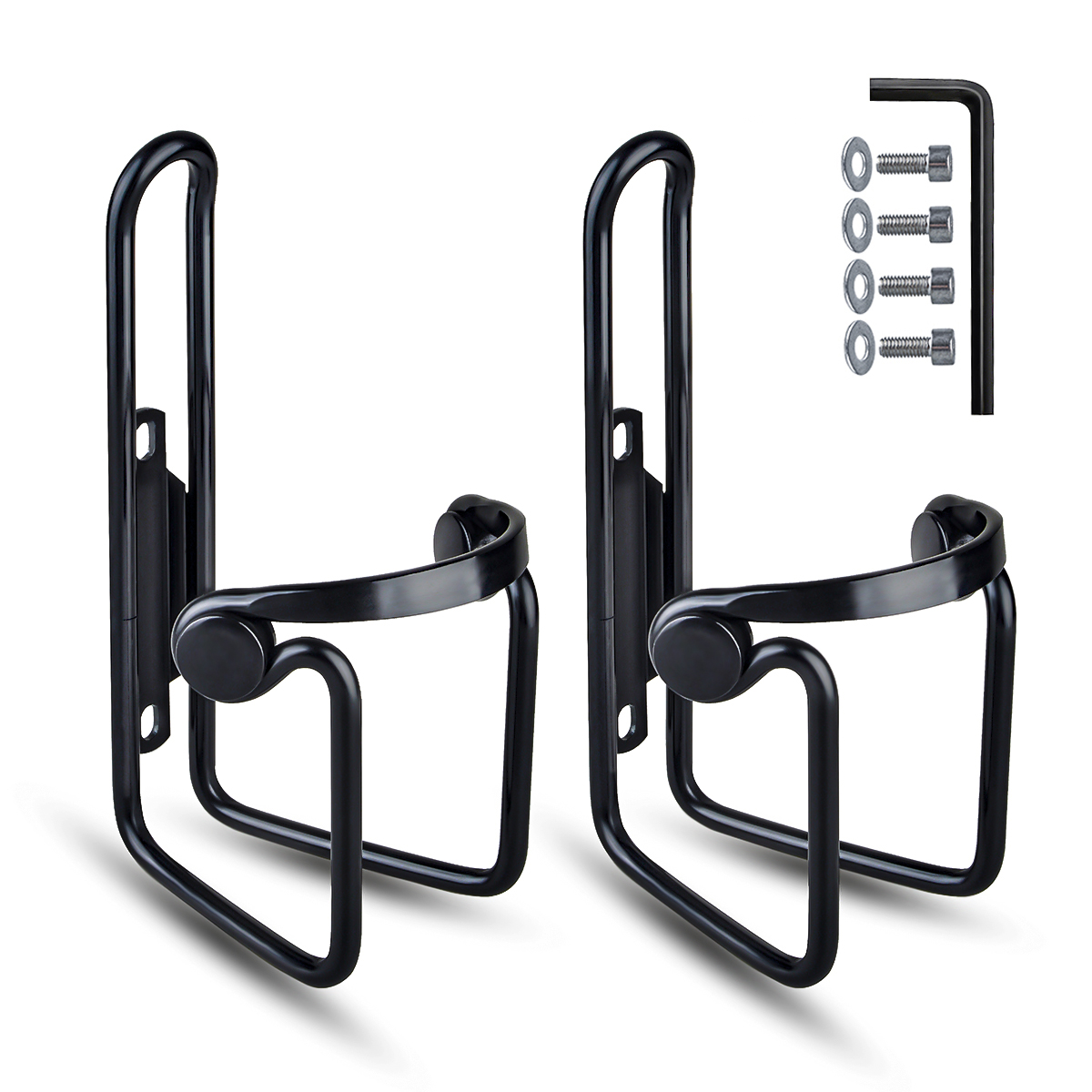 SOCOOL Bicycle Water Bottle Cages, Standard Lightweight Aluminum