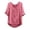 C-Pink597, variant on DHFJKG Womens V Neck T Shirts Loose Fit Solid Color Short Sleeve Basic Tee Comfortable Summer Beach Shirt Versatile Tops