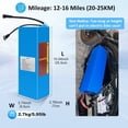 thumbnail image 4 of 48V 10Ah  Lithium Battery Electric Bike Replacement 48V Battery Tricycle T Plug UL2271, 4 of 8