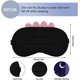 thumbnail image 5 of Cute Sleep Masks Cartoon Animal Eye Mask Soft Plush Sleep Mask Travel Blindfold Eyelid Funny Novelty Eye Cover for Kids Girls, 5 of 5