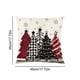 thumbnail image 3 of Fundas Almohada Navideñas Funda Decorativa Lino Cojín para Sofá (A), 3 of 3