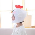 thumbnail image 4 of OUSITAID Chicken Hat Toy Cosplay Props Accessories Plush Head Fancy Taiyaki Cosplay Cap Photo Props, 4 of 16