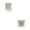 Silver-Tone, variant on 4 Stone Row Magentic Stud Kite Earrings in Gold-Tone