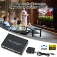 thumbnail image 1 of NARABB 1080p audio extractor converter splitter to HDMI and optical SPDIF L/R, 1 of 8