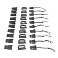 thumbnail image 4 of Backpack Bag Clip Strap Set, Portable Practical Backpack Vest Belt Kit Wide Applicability  For Hiking Black,OD Green,Tan, 4 of 8