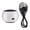 White, variant on Rupoun Mini Portable Travel 3.5mm Loud Speaker Builtin Battery for Mobile Phone MP3 PC White (2.0 inches / 50.8 mm)