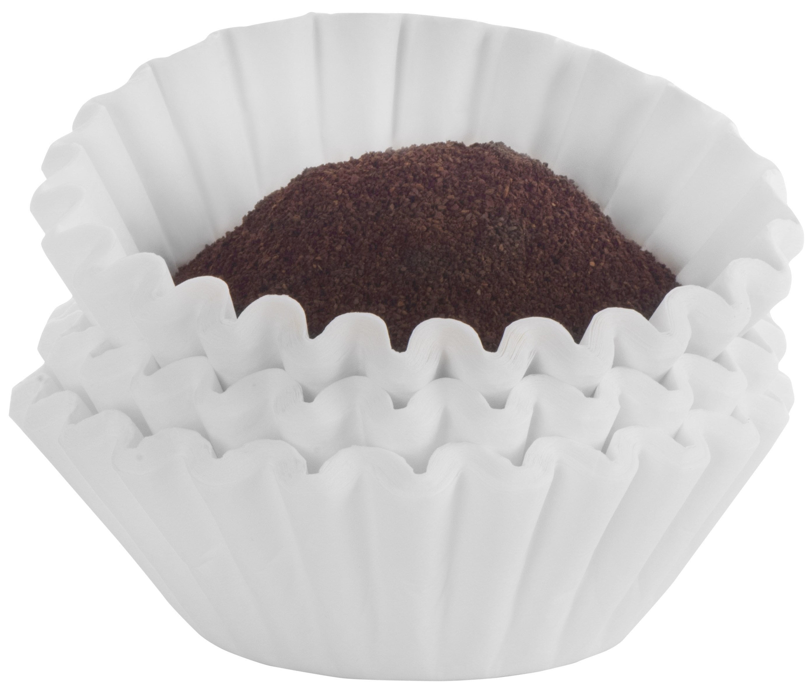 Tupkee Coffee Filters 812 Cups, Basket Style, White Paper, Chlorine