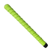 Vsenkes Tennis Racket Grip Tape Multipurpose 110cm Comfortable Perforated Replacement Grip Tape for Golf Fishing Rod Badminton Sports green
